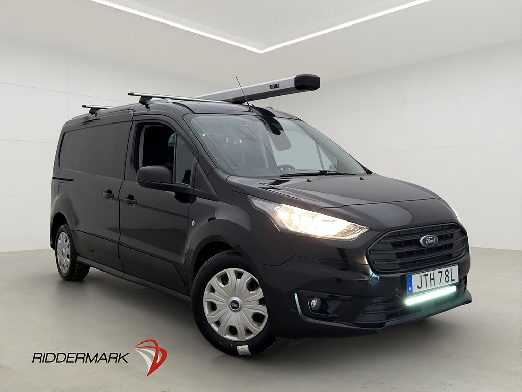 Ford Transit Connect LWB Värmare Drag B-Kamera CARPLAY Moms