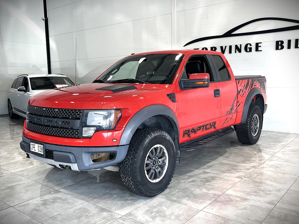 Ford F-150 SVT Raptor 3,95% Ränta SuperCab Luxury Momsbil Taklucka