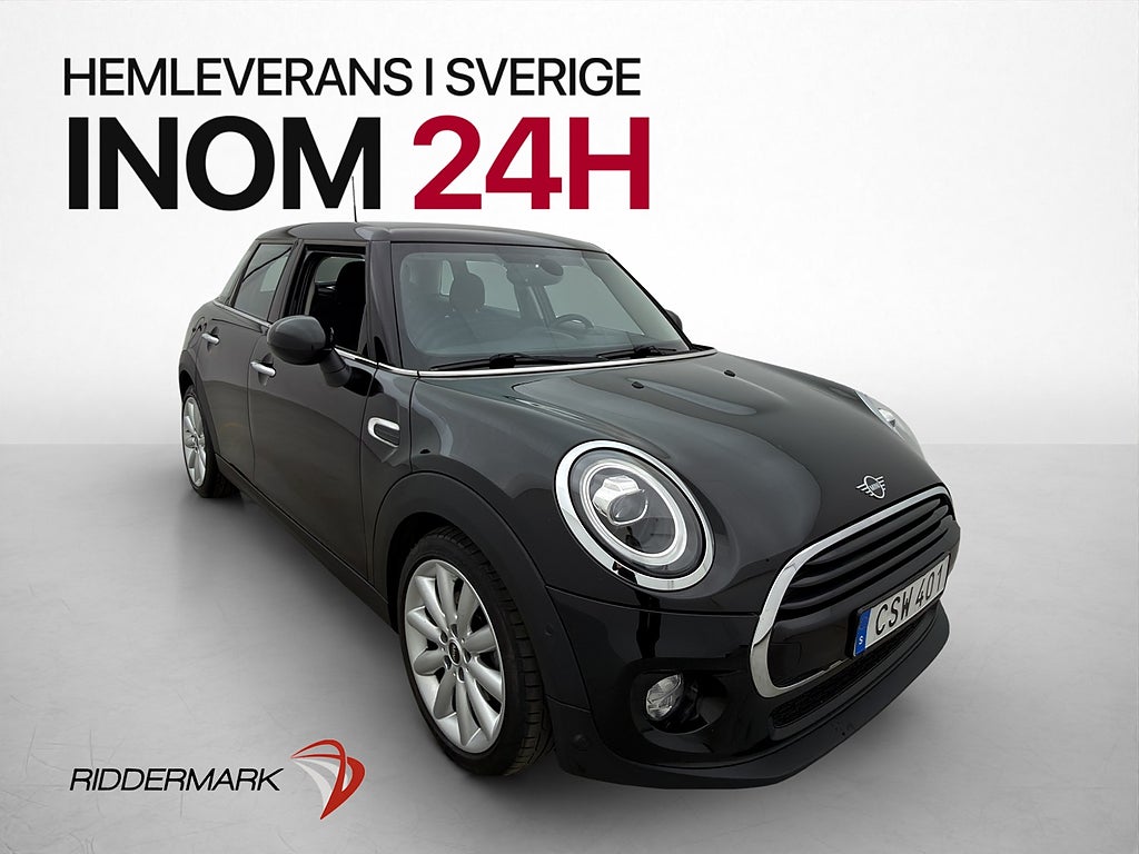 MINI Cooper DCT 136hk Connected Bluetooth Farthållare PDC
