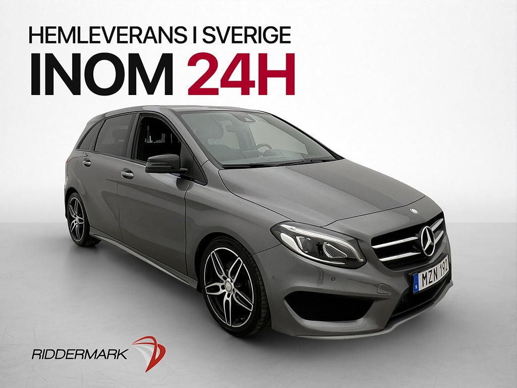 Mercedes-Benz B 200 d 4M AMG 136hk D-Värmare B-Kamera Navi
