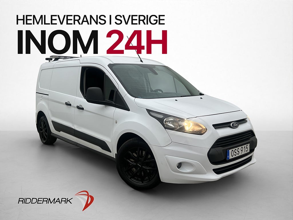 Ford Transit Connect LWB Ny-Kamrem Värmare Drag Kamera Moms
