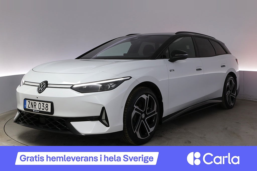 Volkswagen ID.7 GTX Tourer Plus Drag Elstol HUD BLIS H/K 360