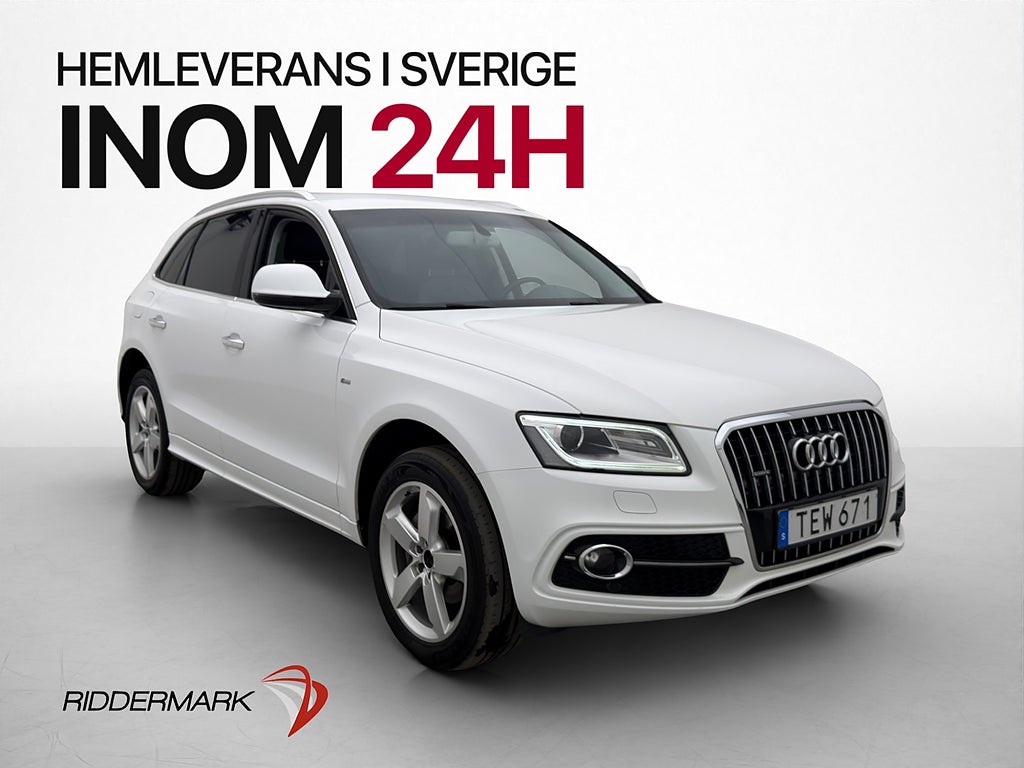 Audi Q5 TDI Q 190hk Sport Edition D-Värmare Sensorer Drag
