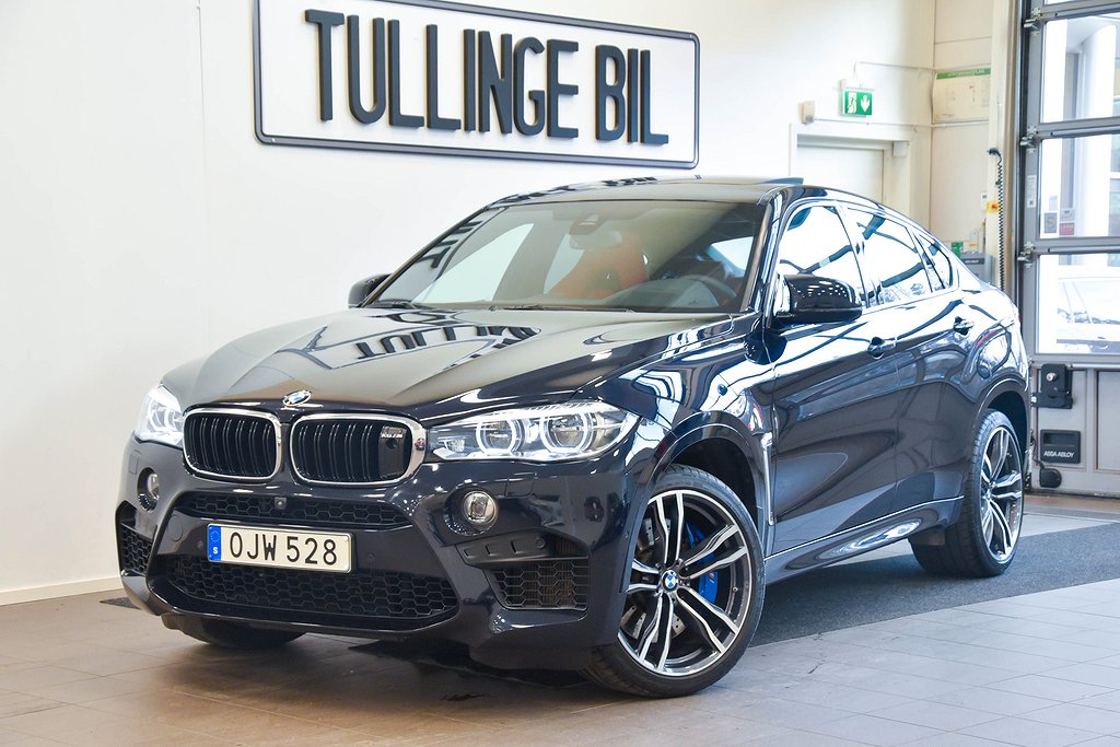 BMW X6 M 575HK SV-SÅLD LÅGMIL B&O HuD Softclose 21" SE SPEC