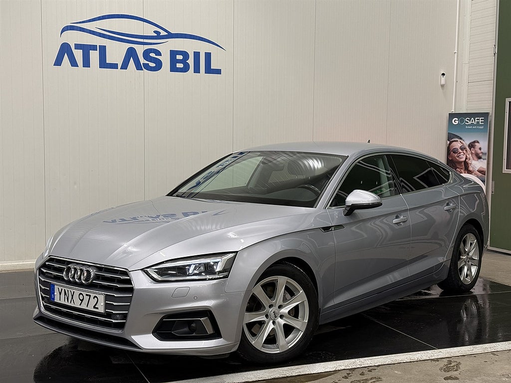 Audi A5 Sportback 2.0 TDI quattro S Tronic, 190hk Proline