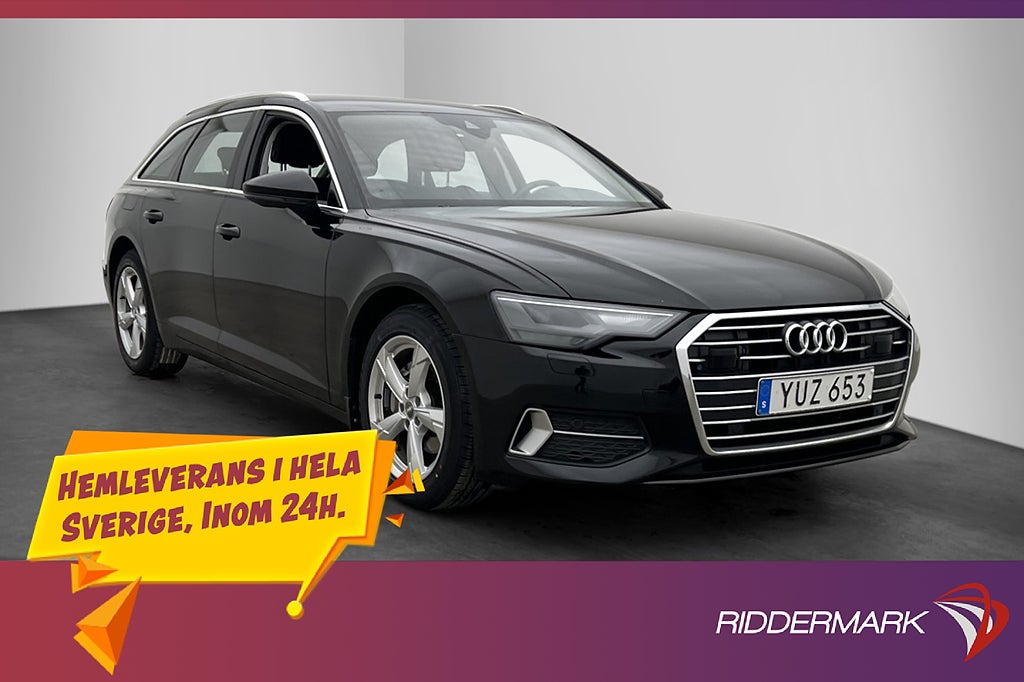 Audi A6 Avant 40 TDI 204hk Proline Sport Drag Värmare Navi