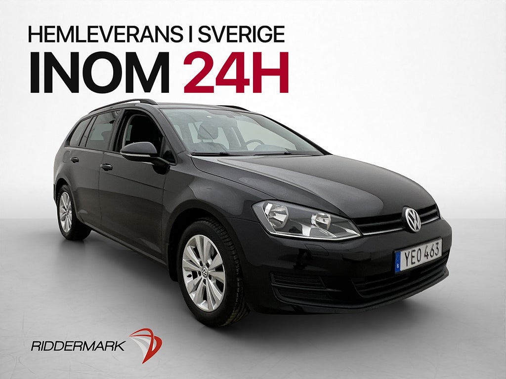 Volkswagen Golf SC TSI 110hk Kamera CarPlay Adapt-Fart Drag