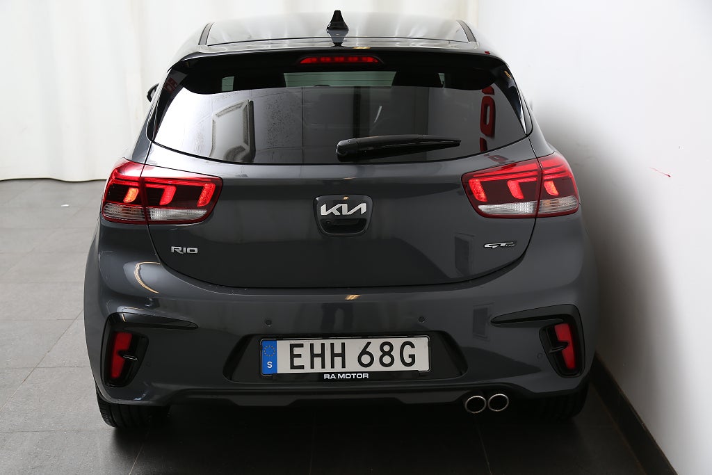 Kia Rio 1,0 T-GDI 120hk GT-Line Aut Navi Kamera Nybilsgaranti 2022
