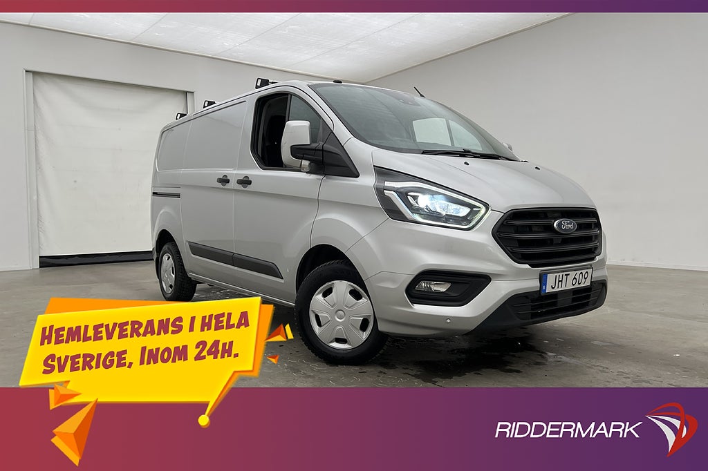 Ford transit-custom 2.0TDCi Värmare Dragkrok Kamera CARPLAY