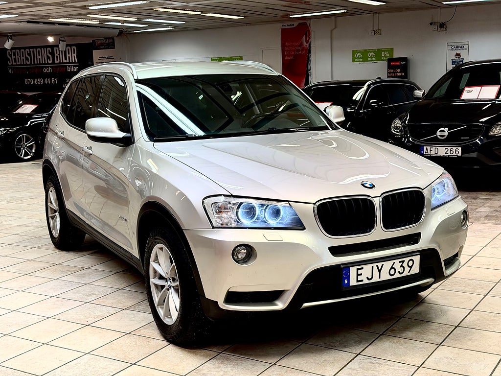 BMW X3 xDrive 20d Steptronic Drag Välvårdad 184Hk 