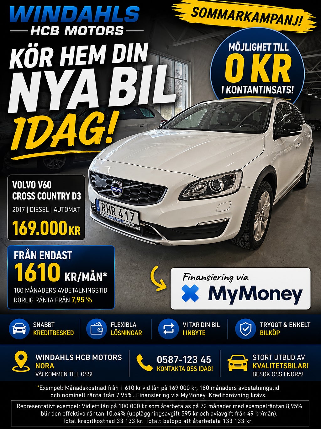 Volvo V60 Cross Country D3 Momentum Euro 6