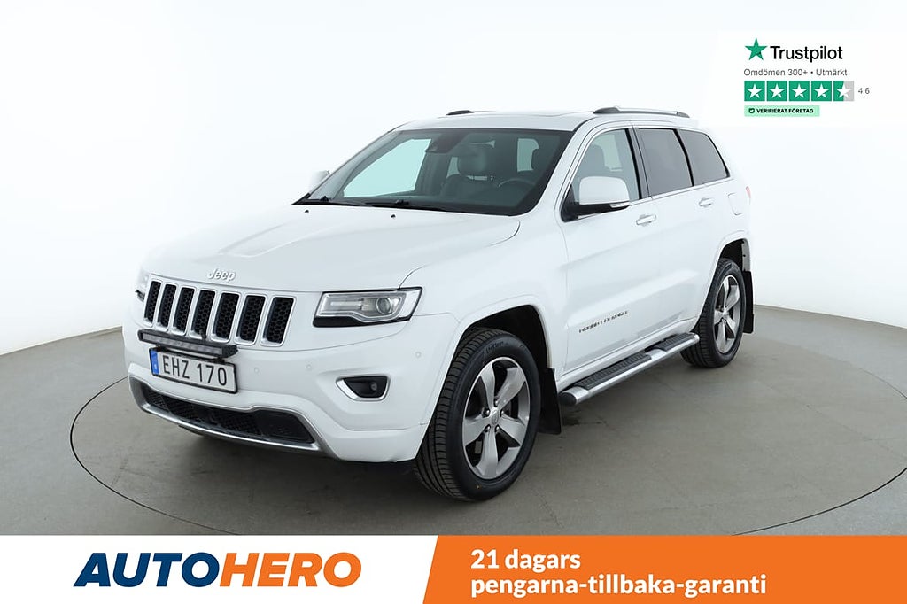 Jeep Grand Cherokee 3.0 CRD AWD / Panorama, Dragkrok, GPS
