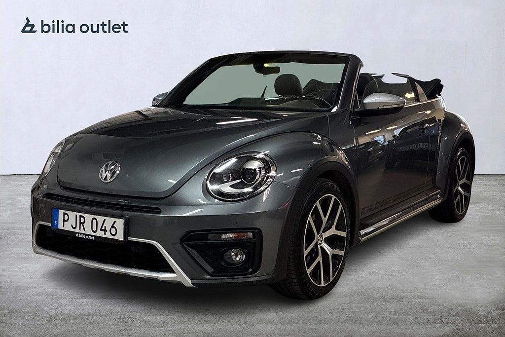 Volkswagen Beetle 1.4 TSI DUNE Cabriolet DSG 150hk Backkamera Läder