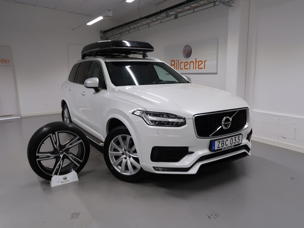 Volvo XC90 *KAMPANJ* T5 AWD R-Design V-Däck ingår B&W-360kamera-HeadUp-Pano