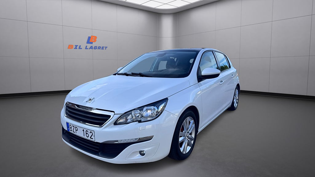 Peugeot 308 1.6 THP Active 125hk/Panorama/Ny bes/Årsskatt 756kr