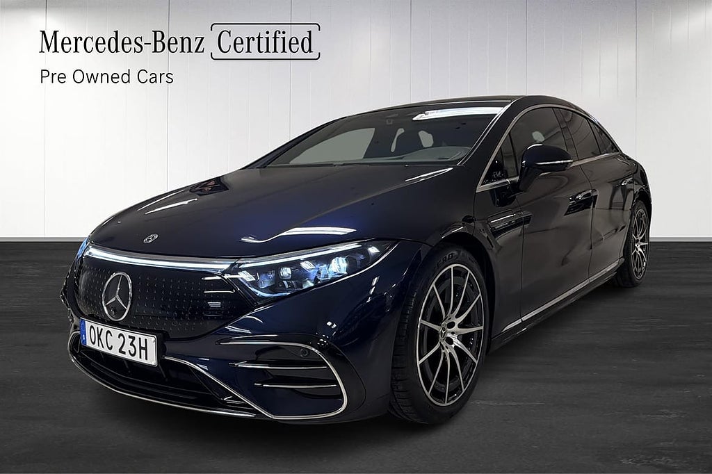 Mercedes-Benz EQS 580 AMG/Pano/Burm/Premium/Moms 1.95% ränta