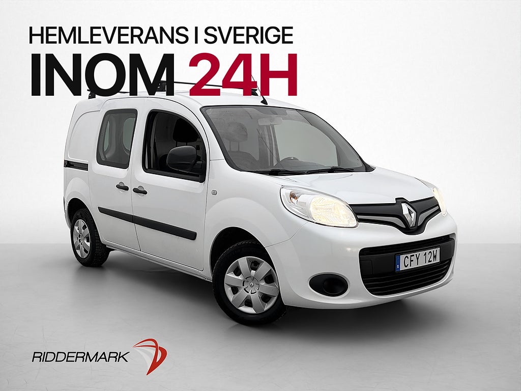 Renault Kangoo 1.5 dCi Värmare PDC Takräcke Farthållare MOMS