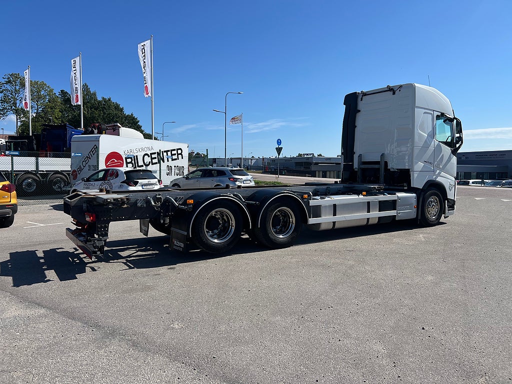 Volvo FH13 540 6x2 Containerede / Lösflaksbil, I-See