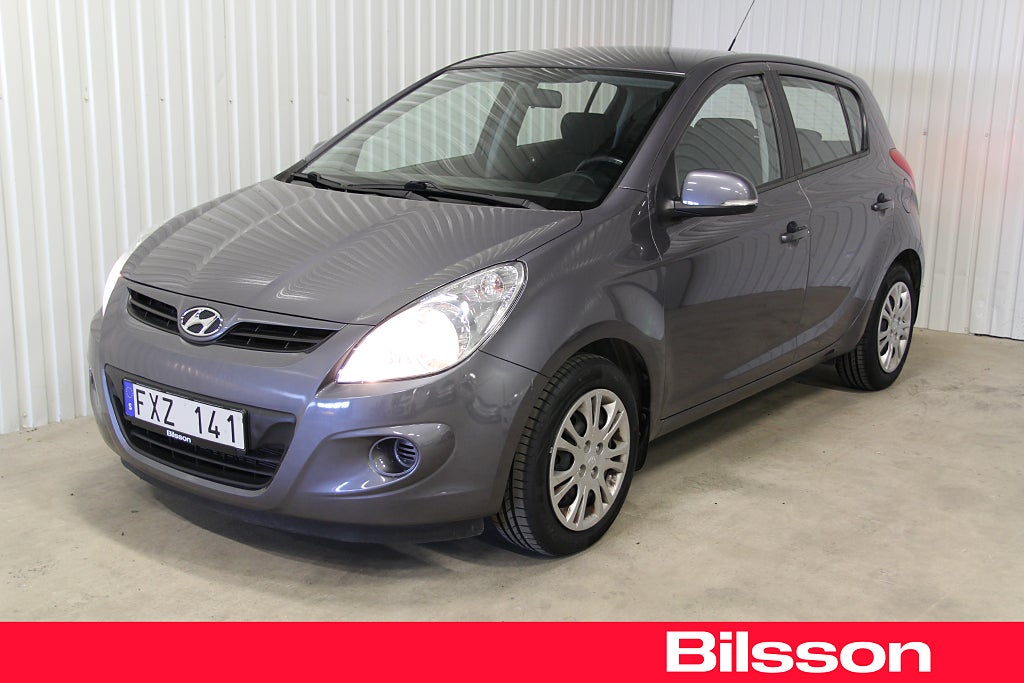Hyundai i20 5-dörrar 1.4 AUTOMAT, låga mil, mycket fint skick!