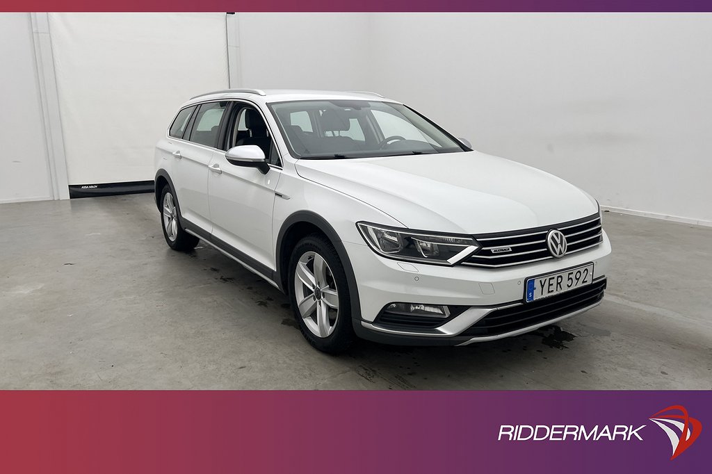 Volkswagen Passat Alltrack 4M 190hk D-Värm Kamera Skinn Drag