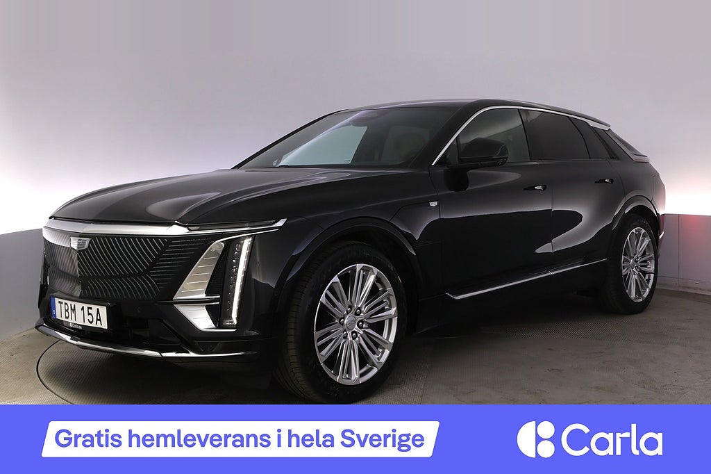 Cadillac Lyriq Luxury Pano AdapFarth Massage AKG Ljud V-hjul