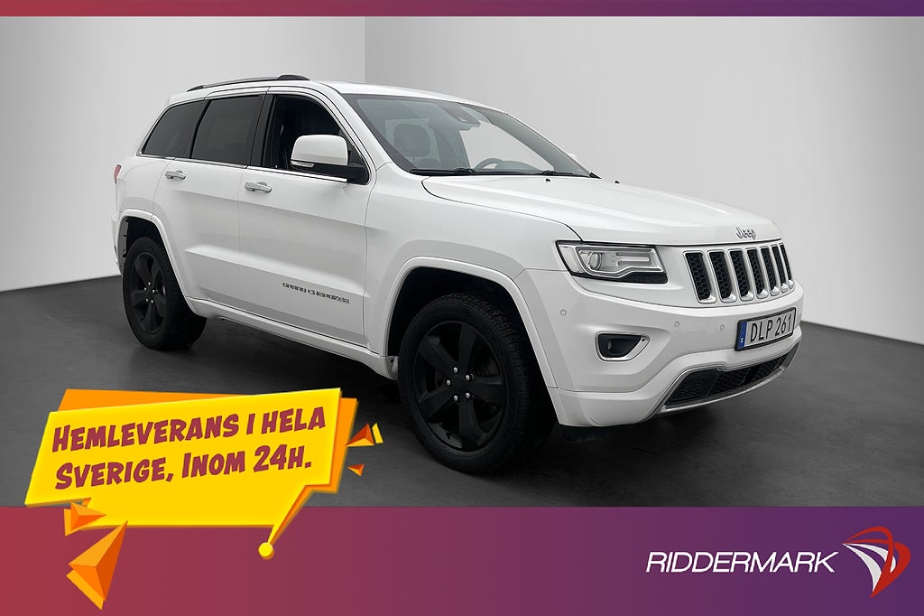 Jeep Grand Cherokee 3.0 V6 AWD Pano Navi Skinn Adaptiv farth