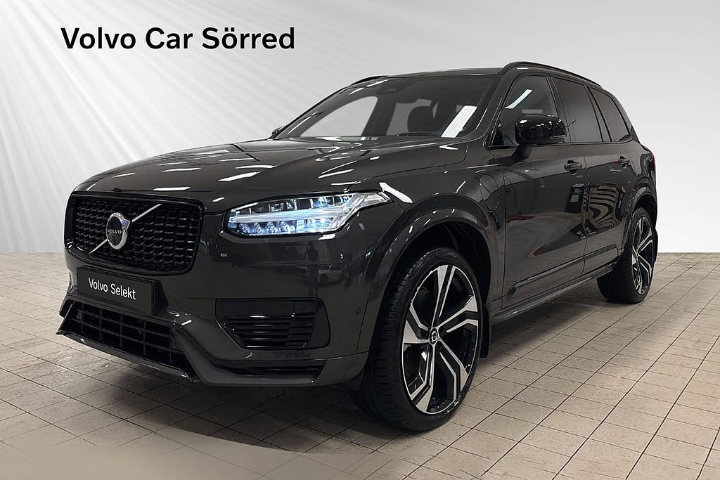 Volvo XC90 7 Säten T8 Ultra Dark Edition I B&W I Drag I Luft