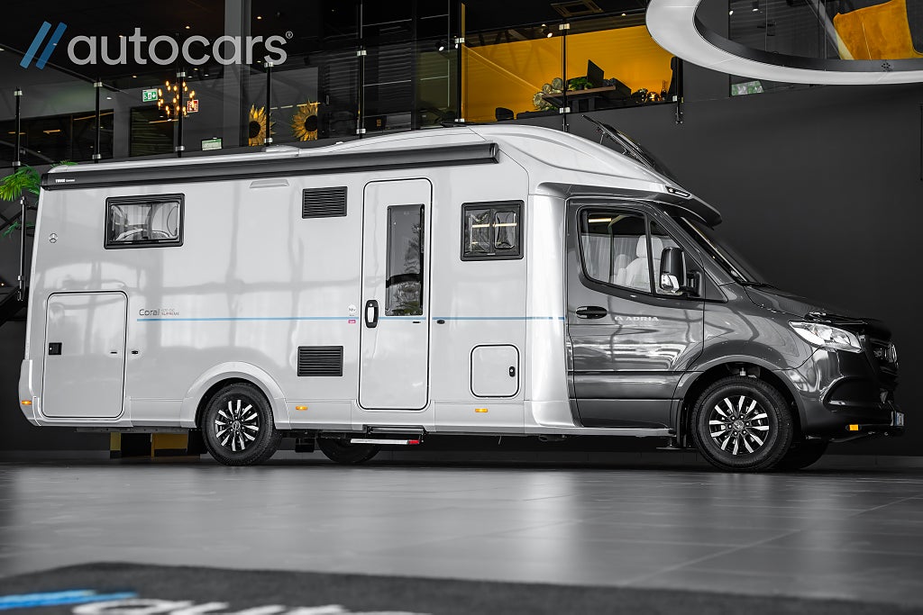 Adria Coral 670 DC Supreme | Leasbar | Alde|AC Bodel| E&P Stödben|Inve
