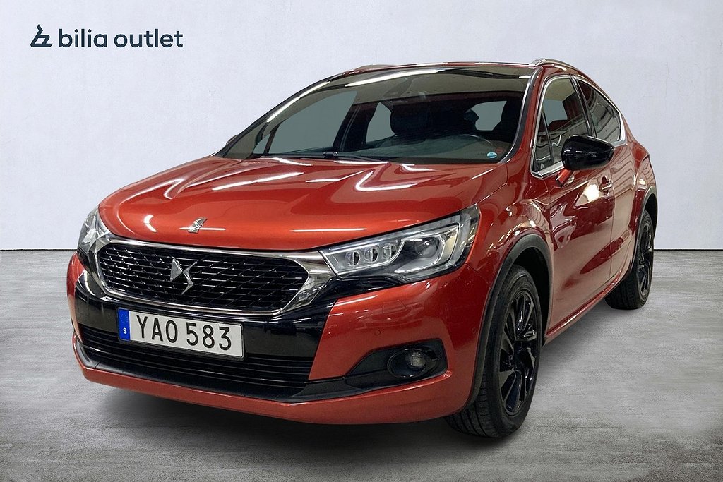 DS 4 Crossback 1.6 BlueHDi EAT 120hk Navi Carplay Drag B-kam