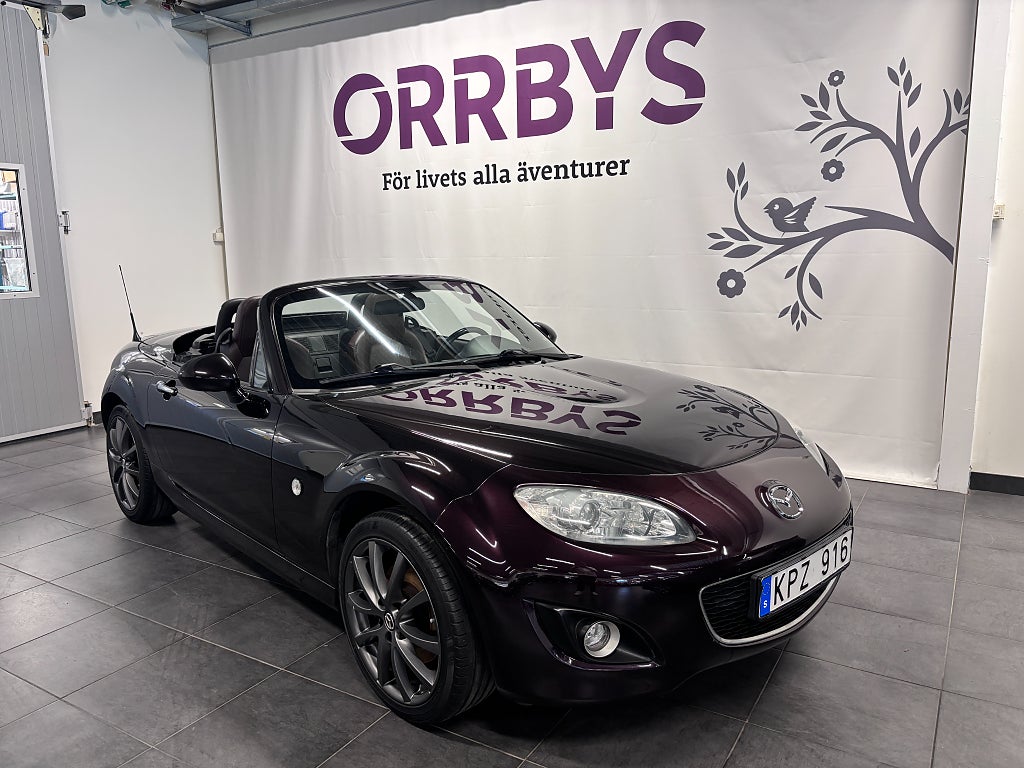 Mazda MX-5 Roadster Coupe 1.8 MZR Havana Edt. Helskinn, Svensksåld