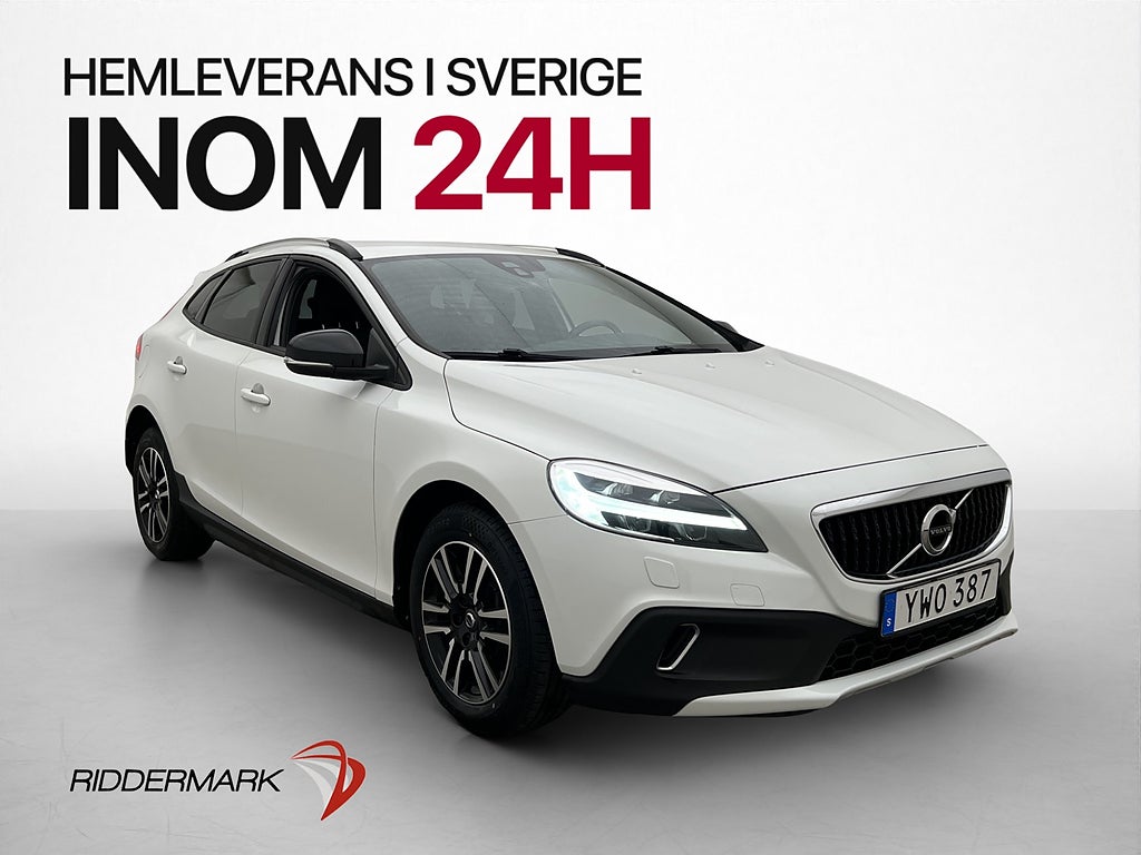 Volvo V40 Cross Country T3 Plus Värmare Sensorer Bluetooth