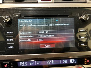 Subaru Outback 2.0 4WD Drag Dvärm Kamera Mvärm Psens SoV