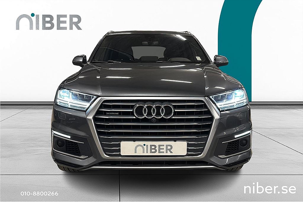 Audi Q7 e-Tron TDI q, 373hk, S-line, 360, drag, pano, 4,99% RÄNTA