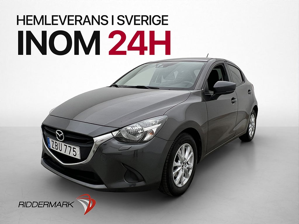 Mazda 2 1.5 SKYACTIV-G 90hk Navi M/K-Värmare P-Sensorer