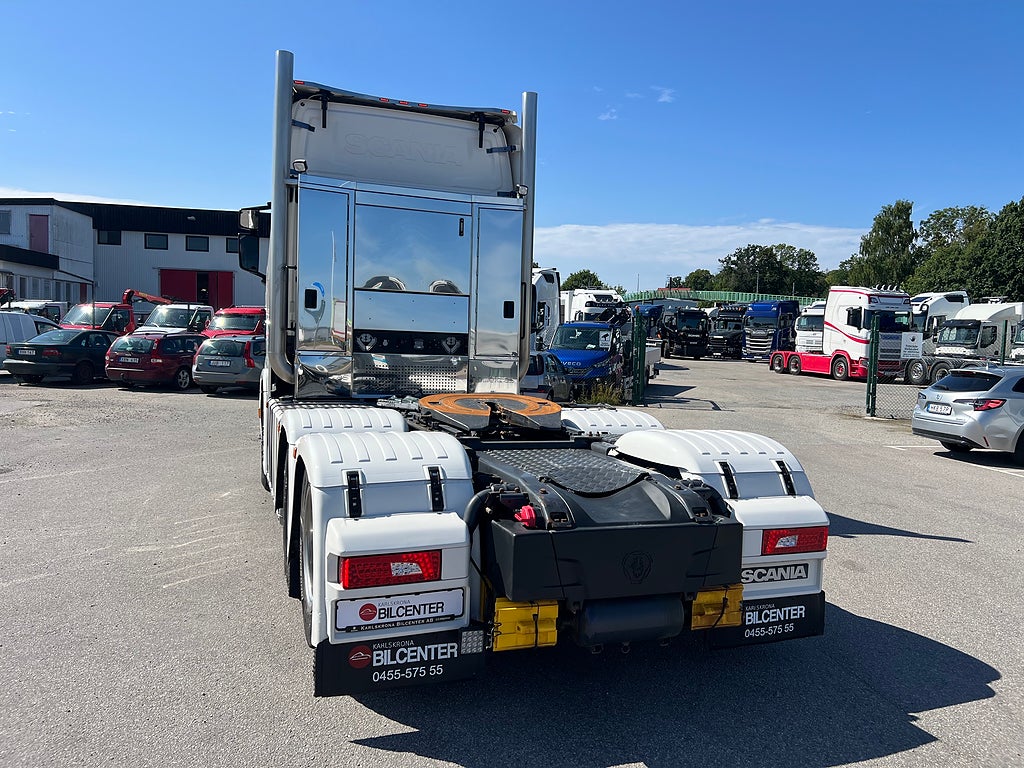 Scania S730 V8 6x2 Dragbil, Hydraulik, Klädd inredning