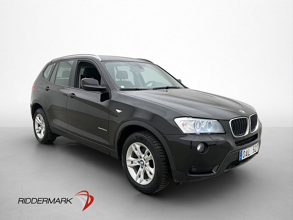 BMW X3 xDrive20d 184hk Farthållare Bluetooth