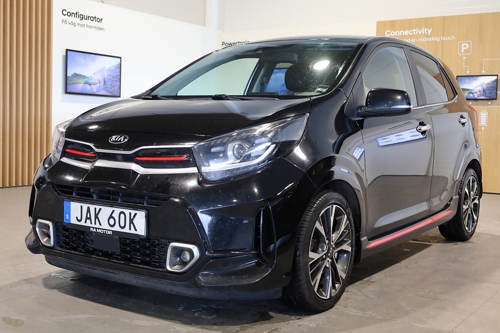 Kia Picanto 1,0 T-GDI GT-Line Navi Kamera Läder CarPlay Keyless 2021