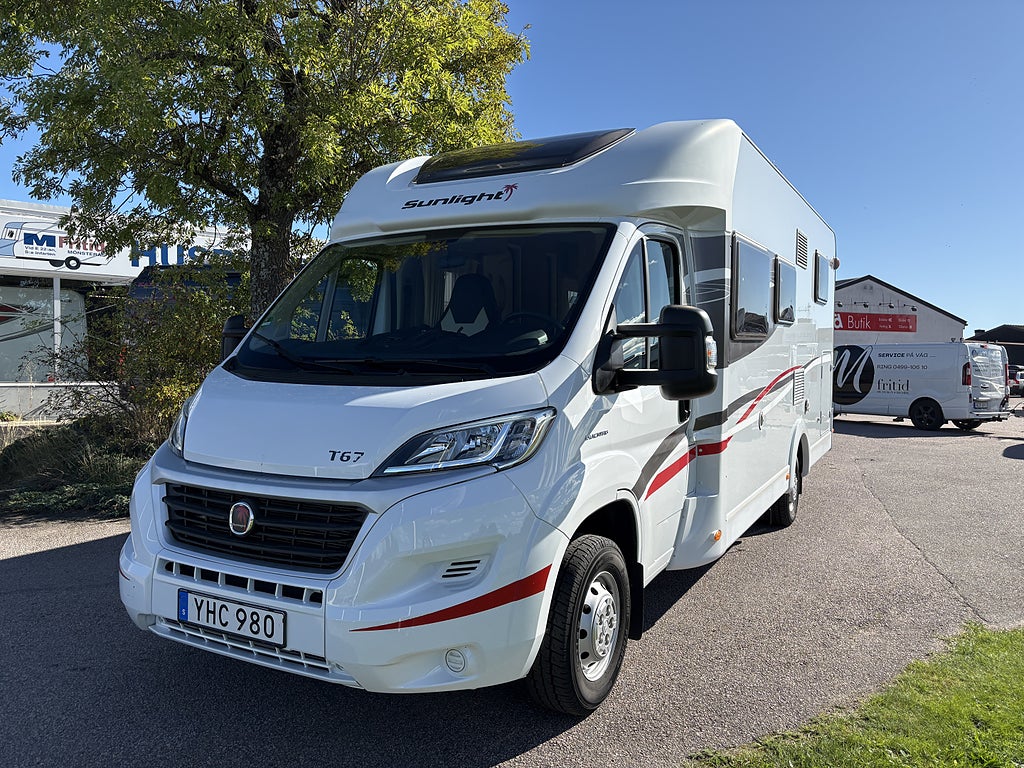 Sunlight T 67 (kamrem+service -26, taksäng, 3500kg)