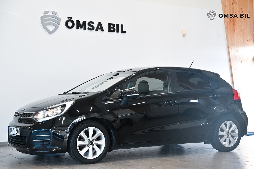 Kia Rio 5-dörrar 1.2 CVVT GLS Rattvärme 84hk