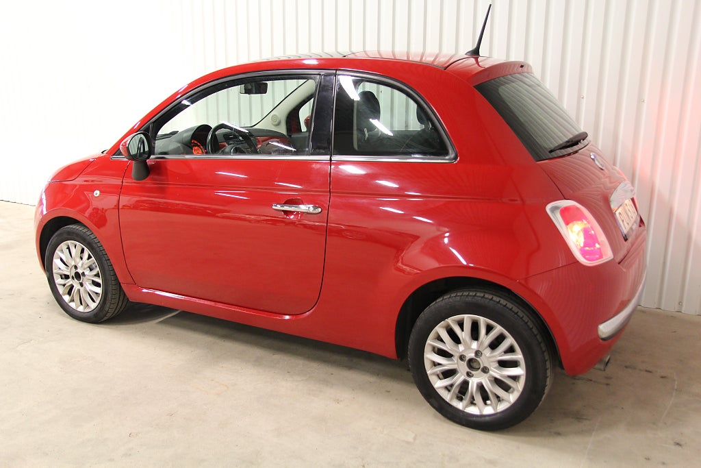 Fiat 500 1.2 8V Lounge-paket Panorama, AC