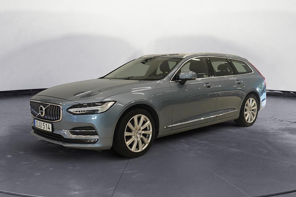 Volvo V90 D4 190hk Inscription VoC Navi Värmare 360-Kamera Drag | Ränta