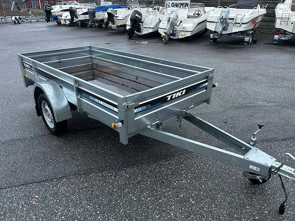 Tikitreiler 265 c med tipp & Stödhjul 