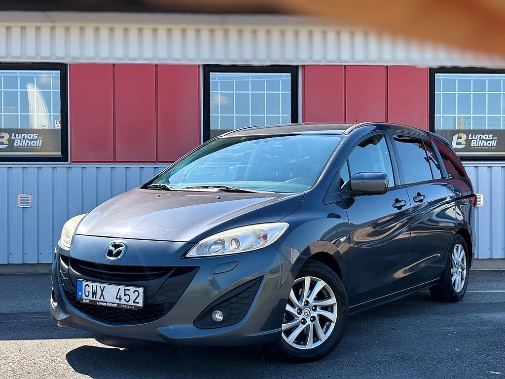 Mazda 5 2.0 MZR Euro 5/Ny Servad/2 Brukare/7 Sits 