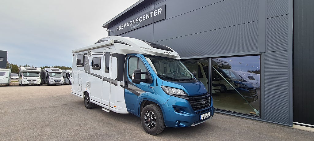 Knaus 650 MEG Sky wave "automat + långbädd + Alde"