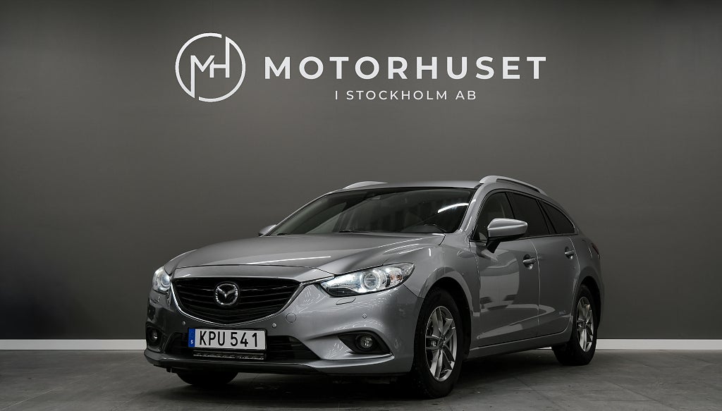 Mazda 6 Wagon 2.2 SKYACTIV-D Euro 6 Drag Navi P-sensorer Farthå