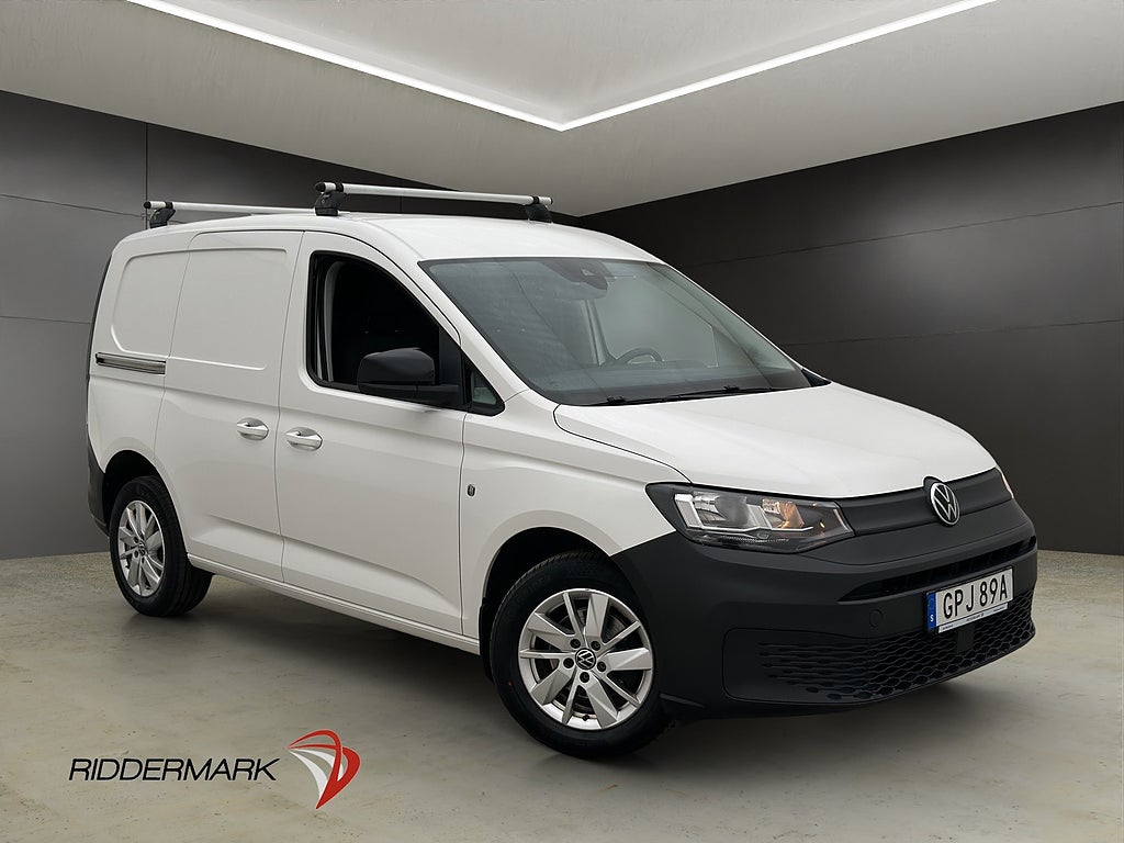 Volkswagen Caddy Cargo 2.0TDI Värmare PDC Drag CARPLAY Moms