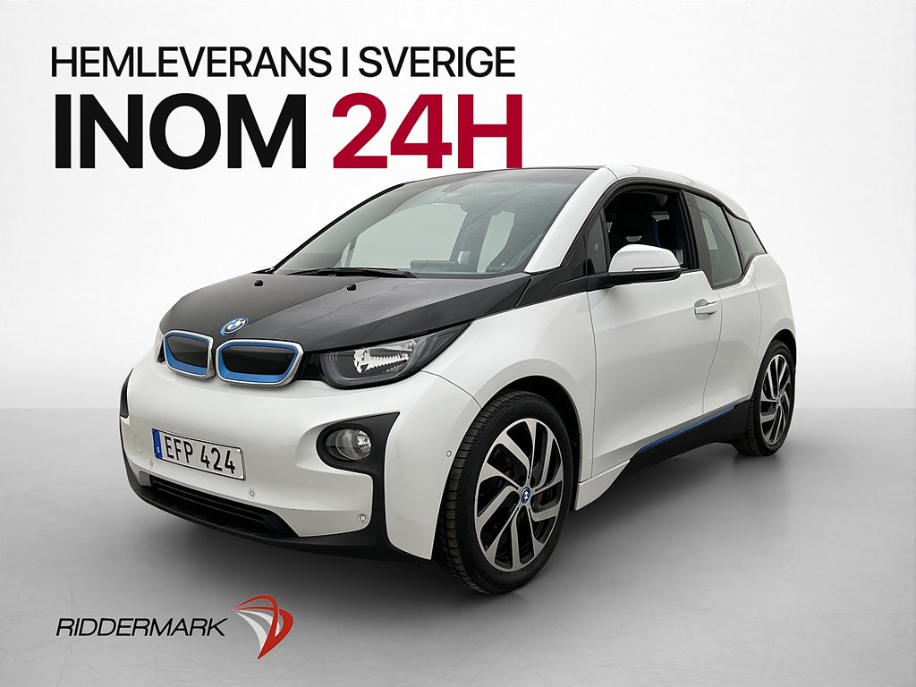 BMW i3 60 Ah Comfort Advanced Kamera Värmepump CCS