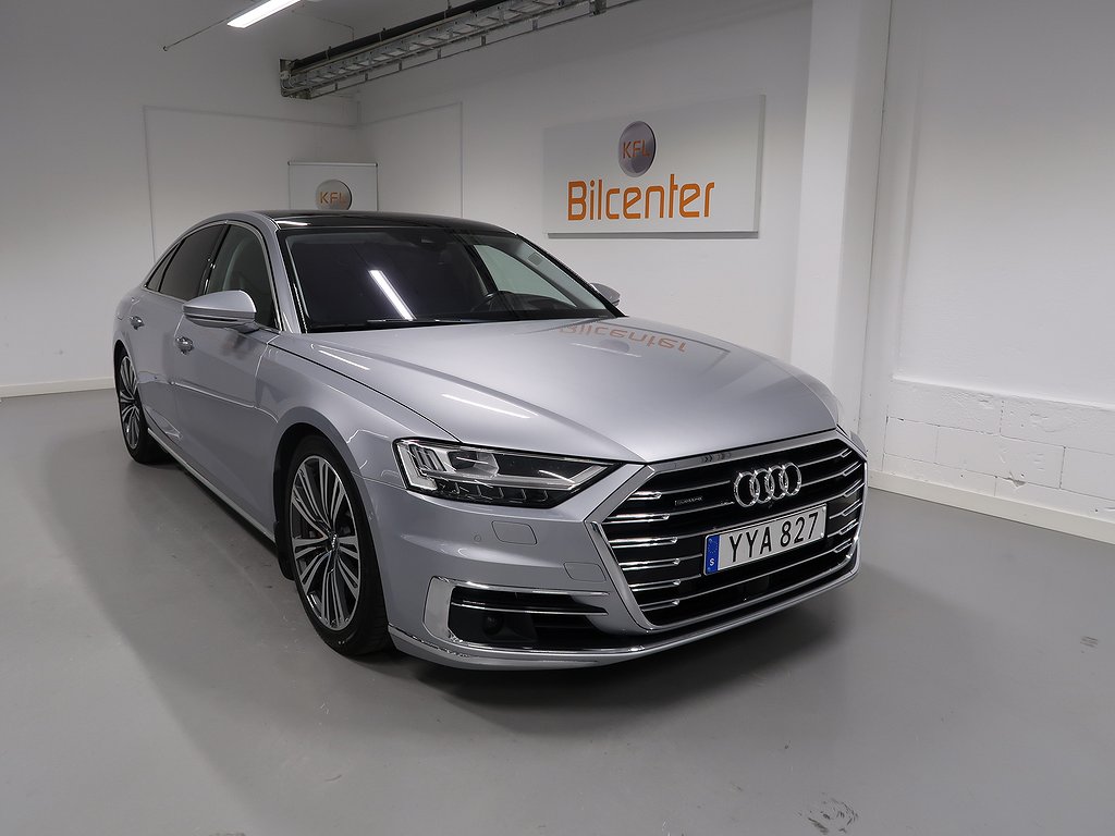 Audi A8 *KAMPANJ* 50 TDI Quattro B&O-Matrix-Massage-Luftfjädring-HUD 