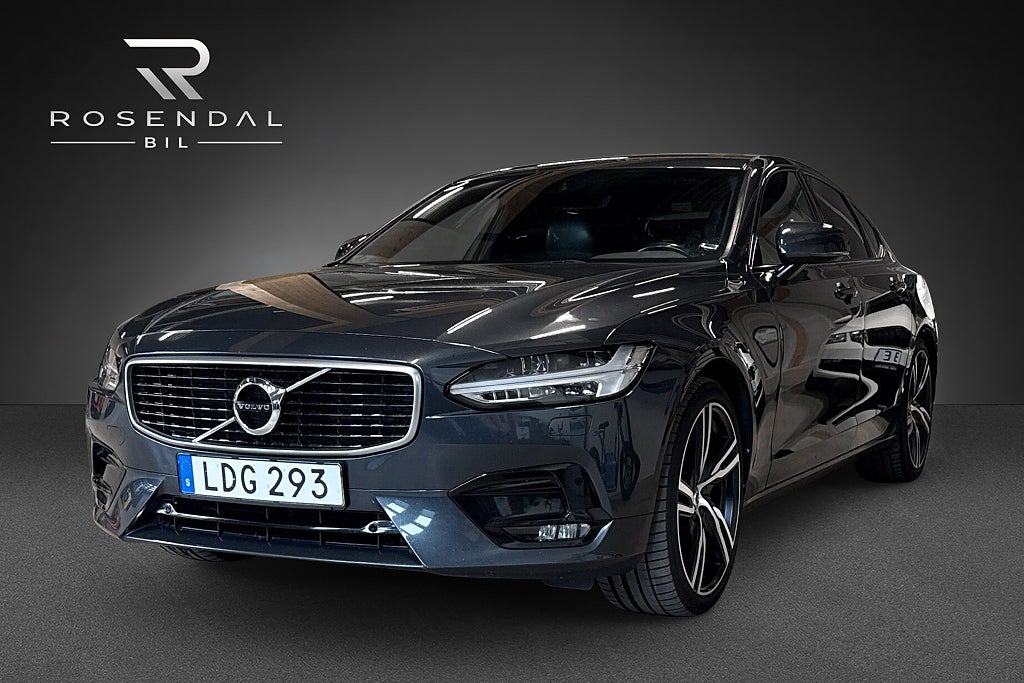 Volvo S90 D5 AWD R-Design Teknikpaket HUD Värmare Dragkrok
