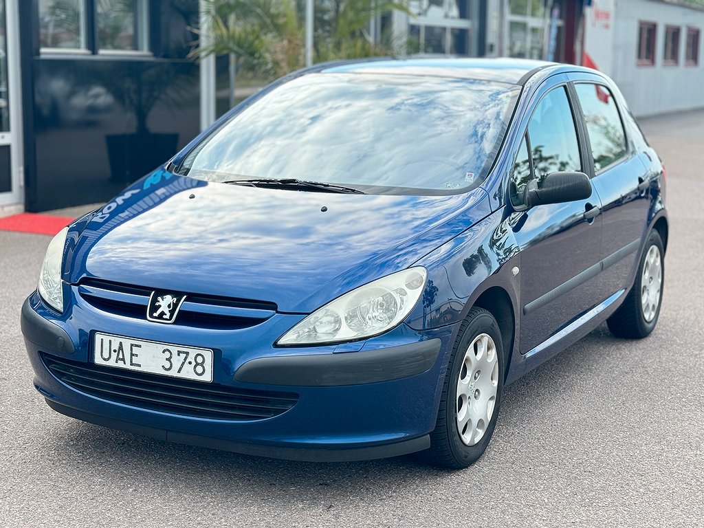 Peugeot 307  1.6 XR 109hk | AC | Lågmil | Nybesiktad